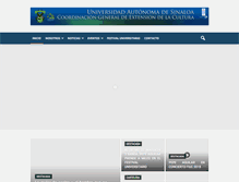 Tablet Screenshot of culturauas.mx